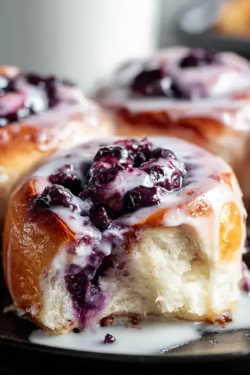 Blueberry Cinnamon Rolls