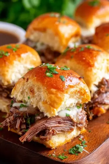 Easy French Dip Sliders Recipe