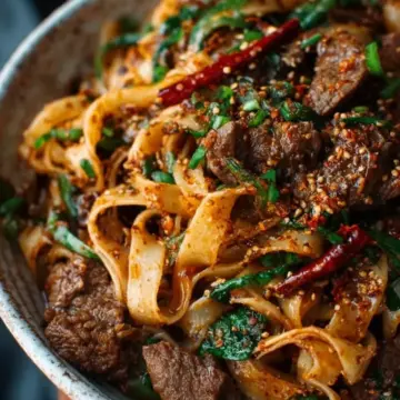 Cumin Lamb Noodles