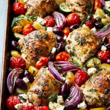 Greek Sheet Pan Chicken