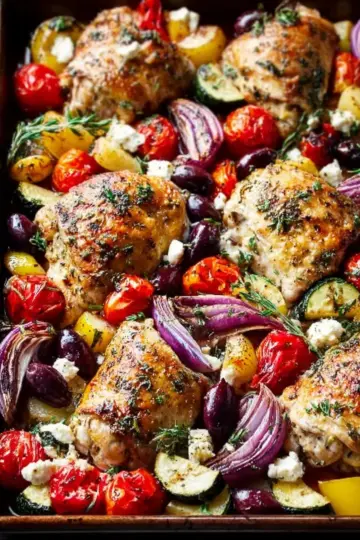 Greek Sheet Pan Chicken