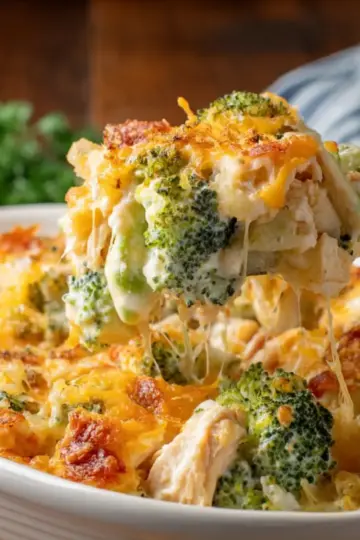 Chicken Potato Broccoli Casserole