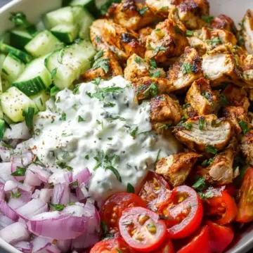 Chicken Gyro Bowls