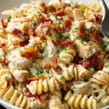 Chicken Bacon Ranch Pasta