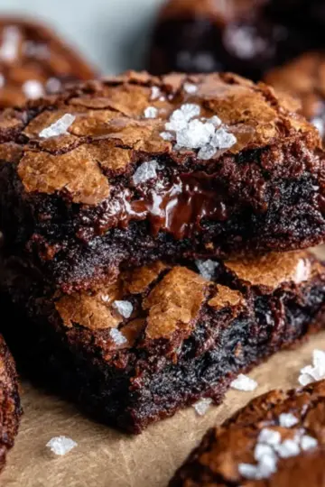 The BEST Fudgy Chewy Brookies