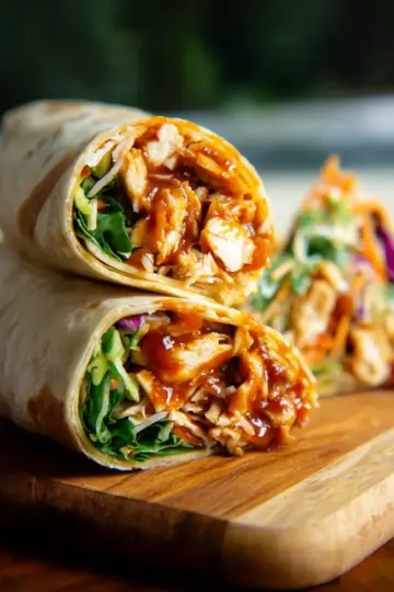 BBQ Chicken Wraps