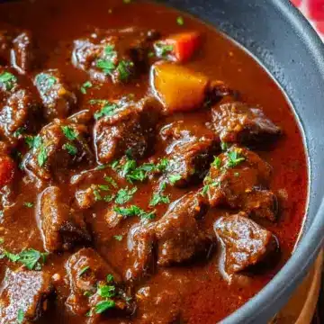 Authentic German Goulash (Rindergulasch)