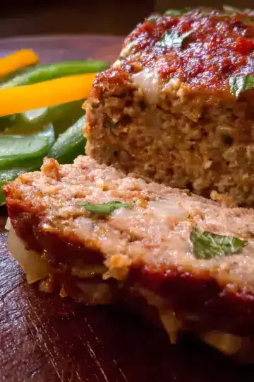Stuffed Italian Meatloaf