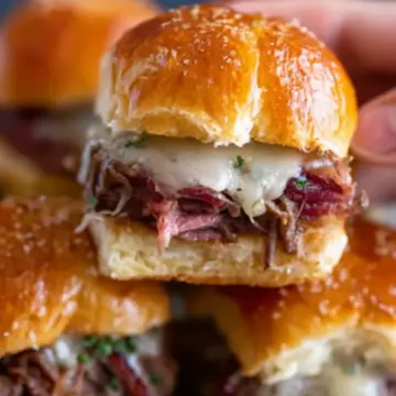 Easy French Dip Sliders Recipe