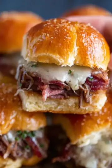 Easy French Dip Sliders Recipe