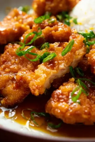 Crispy Chinese Lemon Chicken