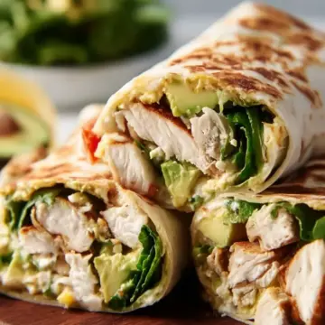 Chicken Avocado Wraps