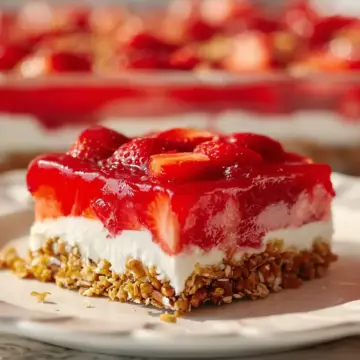 Strawberry Pretzel Salad