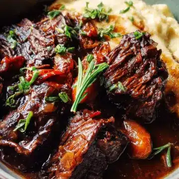 Red Wine Braised Beef