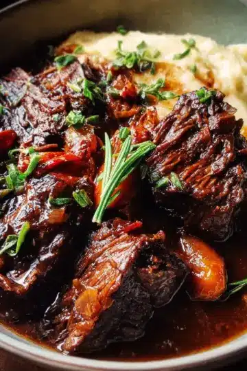 Red Wine Braised Beef