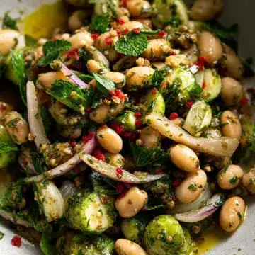 Marinated Za’atar Bean Salad