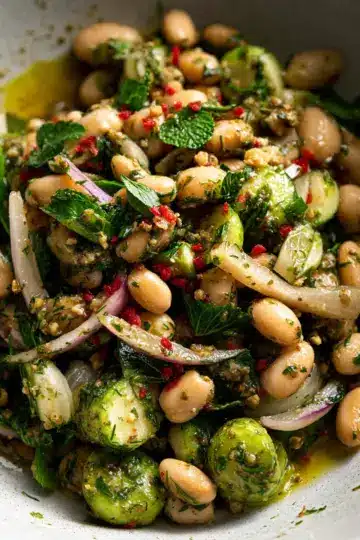 Marinated Za’atar Bean Salad
