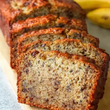 Moist Banana Bread Recipe