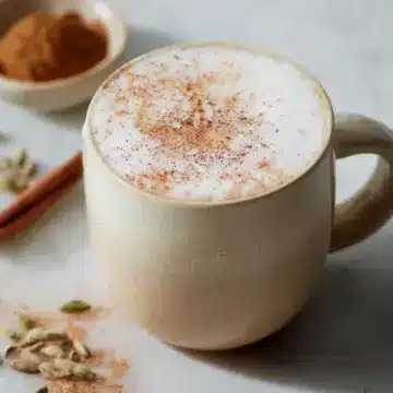 Homemade Coconut Chai Latte