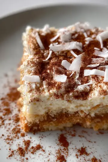 Coconut Rum (Coquito) Tiramisu