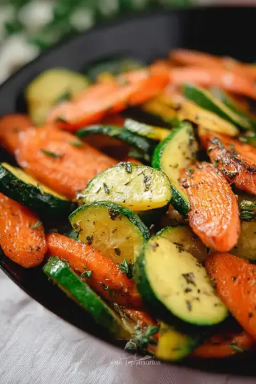 Sauteed Zucchini and Carrots
