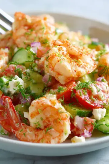 The Best Shrimp Salad