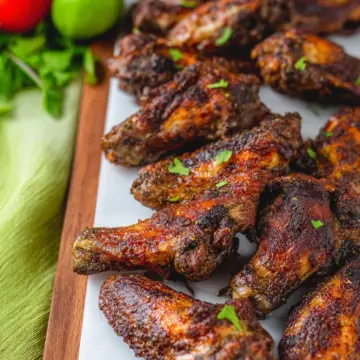 Baked Jamaican Jerk Chicken Wings
