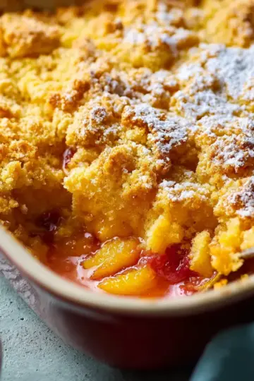 Ingredient Cake Mix Cobbler