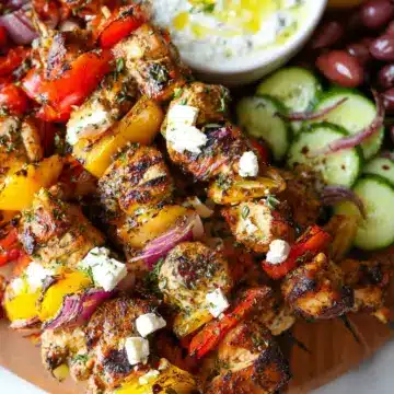 Greek Chicken Kabobs