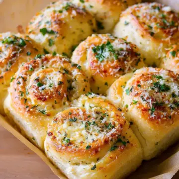 Garlic Butter Parmesan Rolls