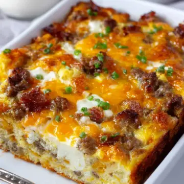 Crescent Roll Breakfast Casserole