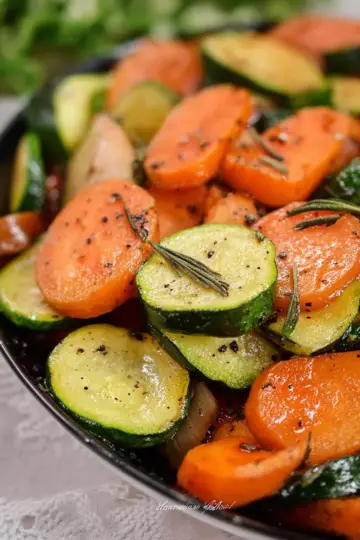 Sauteed Zucchini and Carrots