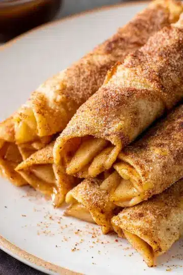 Air Fryer Apple Pie Taquitos