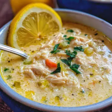 Avgolemono: Greek Lemon Chicken Soup