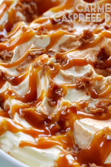 Caramel Cream Cheese Apple Dip
