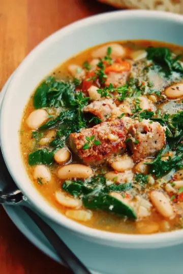 Sausage White Bean Soup