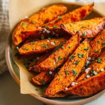 Crispy Air Fryer Sweet Potato Wedges