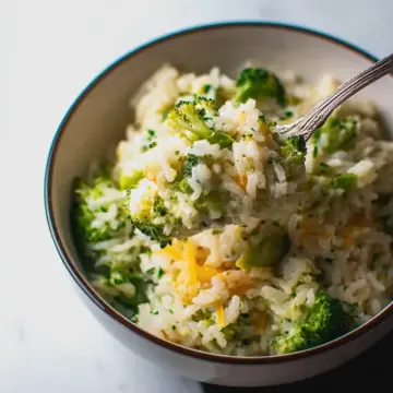 Cheesy Broccoli Rice