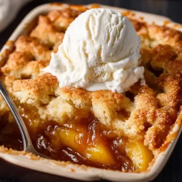 Old-Fashioned Southern Peach Cobbler