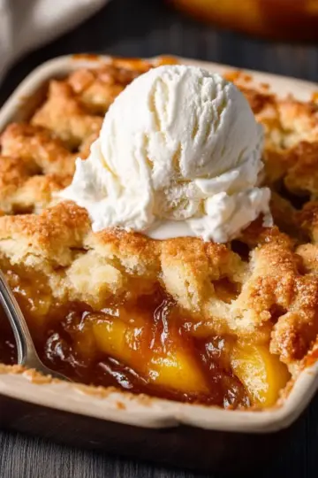 Old-Fashioned Southern Peach Cobbler
