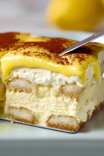 Lemon Tiramisu Recipe