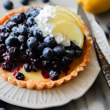 Lemon Blueberry Tart
