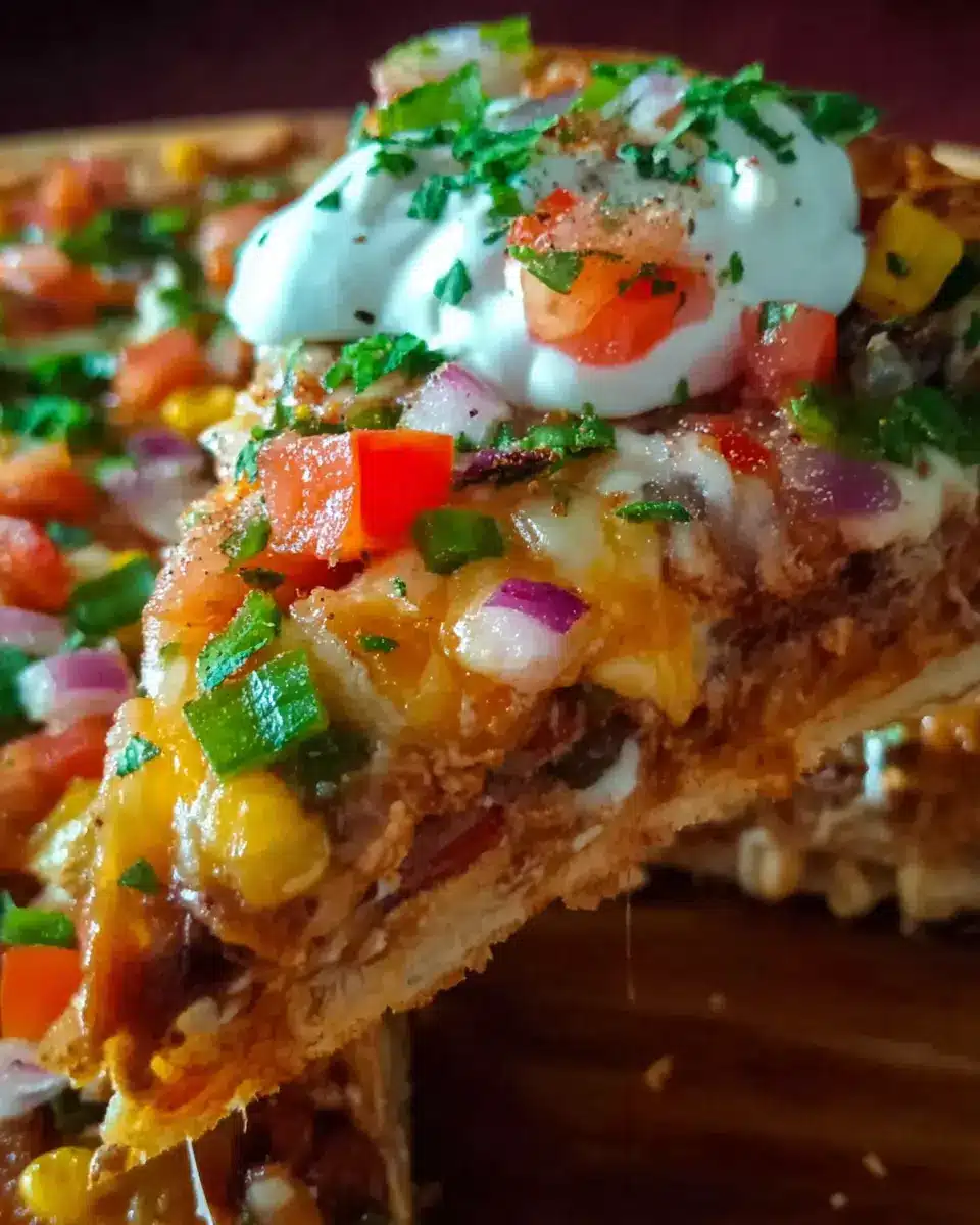 Mexican pizza